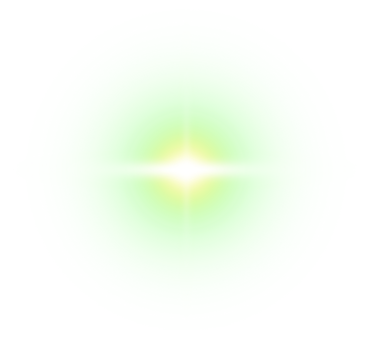 green star light sparkle